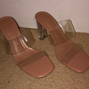 Zara Clear Heels